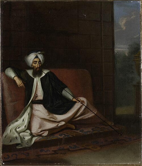 portrait of Kozbekçi Mustafa Ağa, 1750, 
