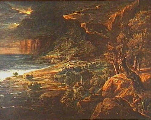 Landscape with Thunderstorm, 1635, 