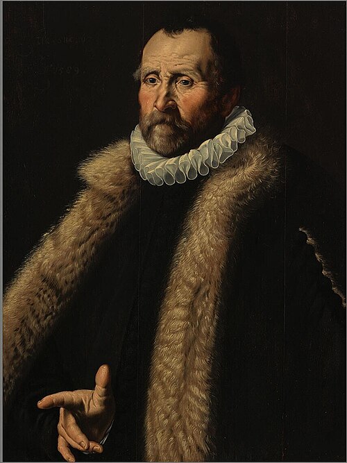 Portrait of a man, 1589, 