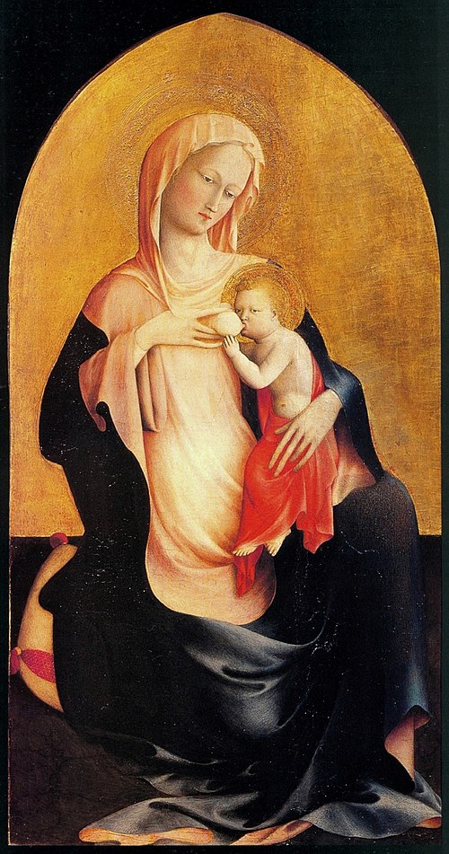 Vierge de l'humilité, 1423, 