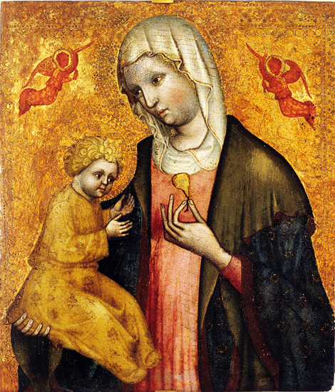 Madonna and child, 1420, 