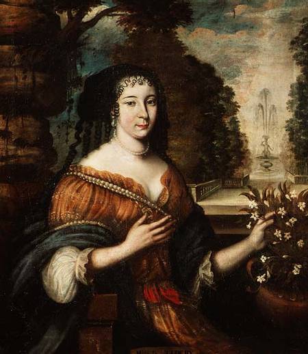 Portrait of Mme de Scudery (1607-1701), 1650, 