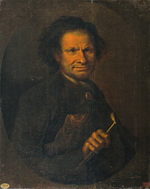 Portrait of a Man with a Pipe in Hand, 1600, 