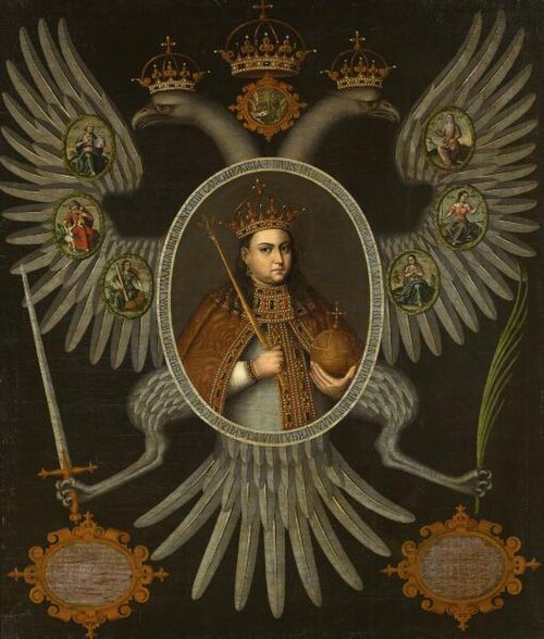 Portrait of Governess Sofya Alexeevna, 1685, 