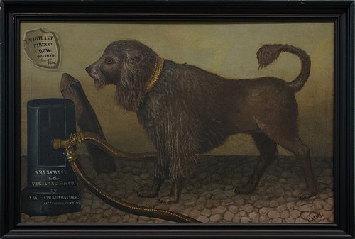 Bob, the Vigilant Fire Company's Dog, 1863, 
