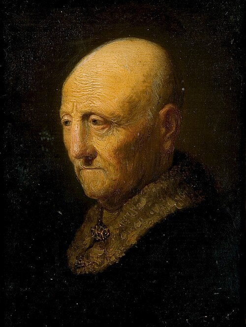 Bust of an old man, 1645, 