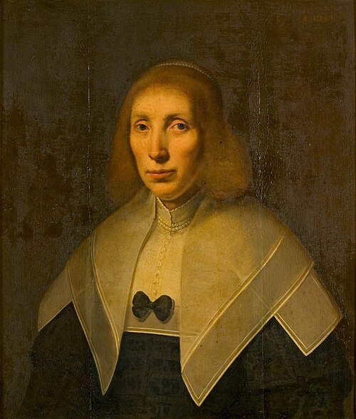 Portrait of a lady, probably Janke van Donia, 1641, 
