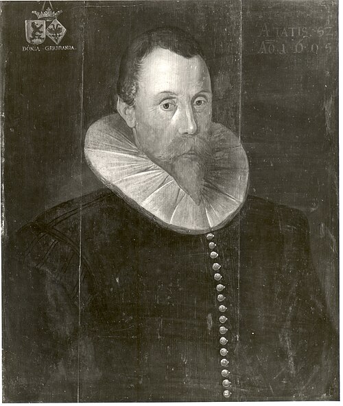 Portret van Keympe van Donia, 1605, 