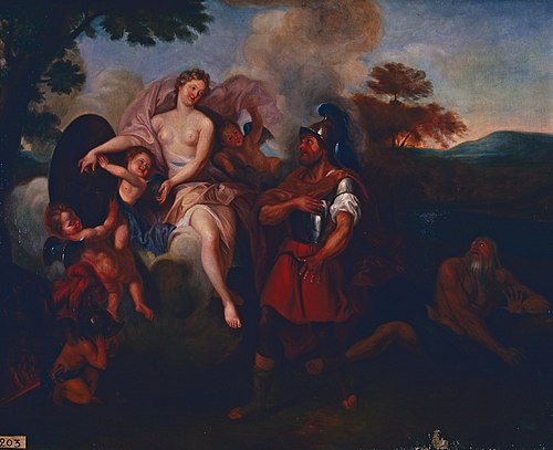 Vénus donnant ses armes à Énée, , 