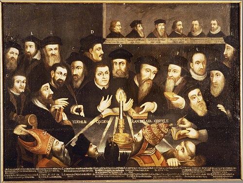 Martin Luther and the Protestant Reformers, 1660, 