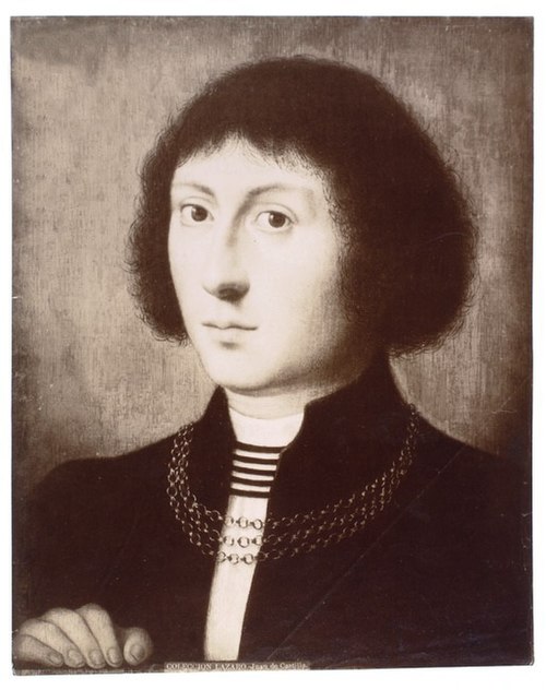 Juan de Castilla portrait, 1501, 
