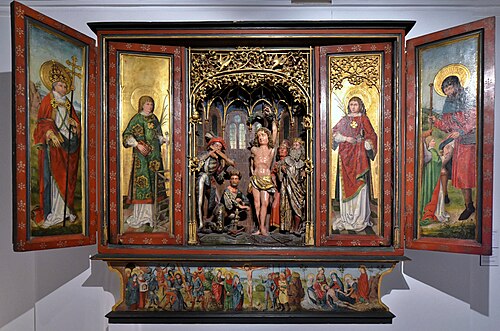 Altarpiece of Saint Sebastian, 1520, 