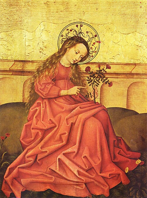 Virgin a small Garden, 1490, 