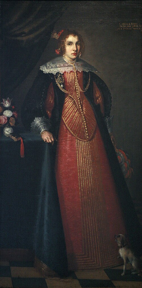Portrait de Camilla Spinola Balbi, 1633, 