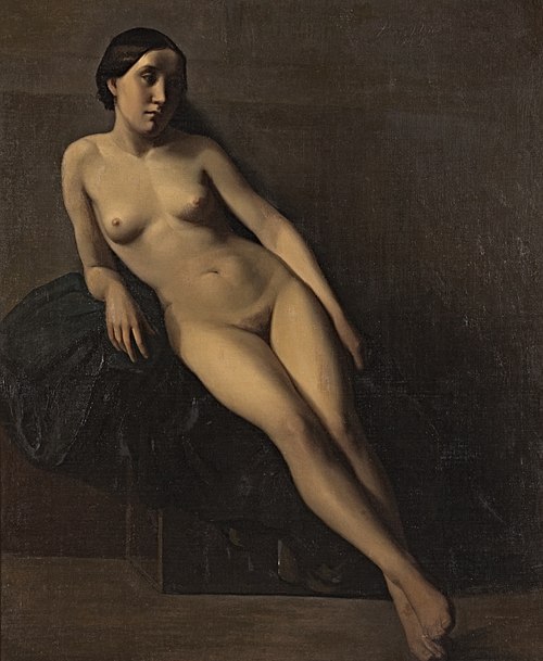 Naked Young Woman, 1843, 