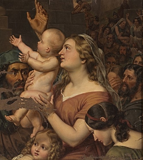 Unbekannte historische Szene, 1840, 
