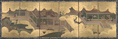 Scenes from the Tale of Genji, 1642, 