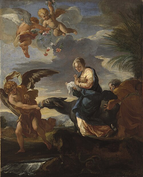 The Flight into Egypt, 1700, 