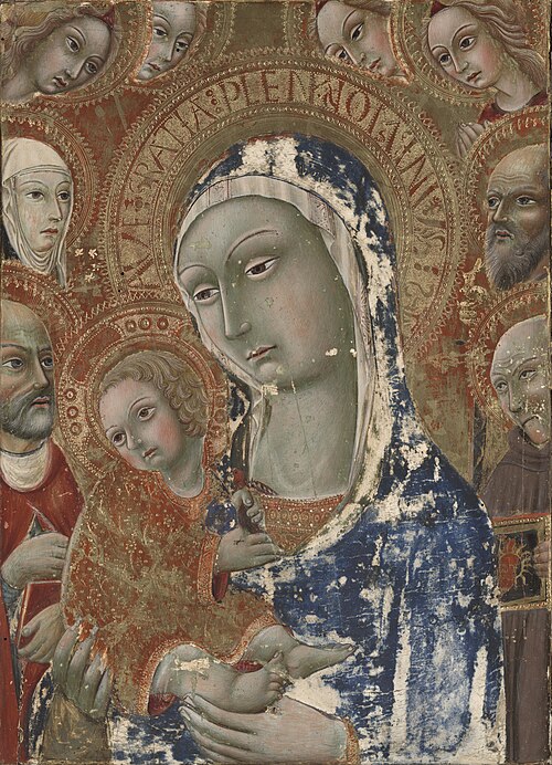 Virgin and Child with Saints and Angel, 1470, 