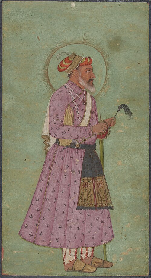 Portrait of Emperor Aurangzeb, 1680, 