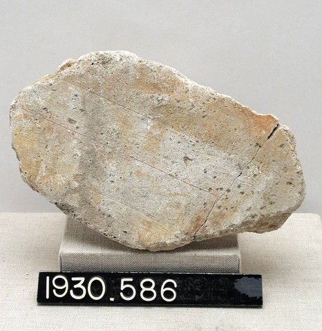 Fresco fragment, Yale University Art Gallery, inv. 1930.586, , 
