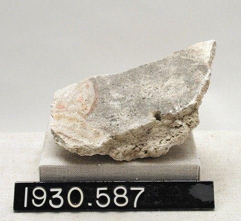 Fresco fragment, Yale University Art Gallery, inv. 1930.587, , 