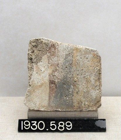 Fresco fragment, Yale University Art Gallery, inv. 1930.589, , 