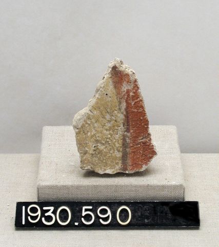 Fresco fragment, Yale University Art Gallery, inv. 1930.590, , 
