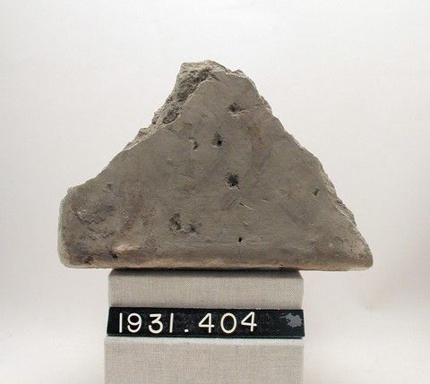 Painted Tile Fragment, Yale University Art Gallery, inv. 1931.404, , 