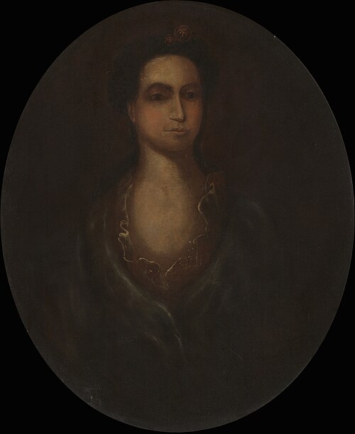 Mrs. Aaron Burr (Esther Edwards Burr) (1732 – 1758), 1754, 