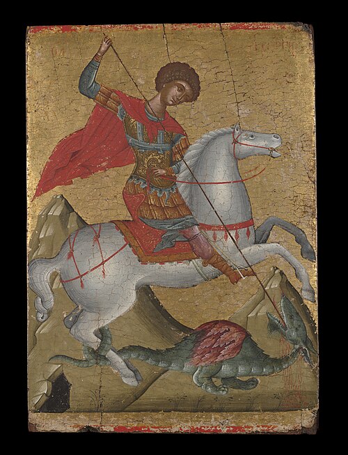Saint George Slaying the Dragon, 1440, 