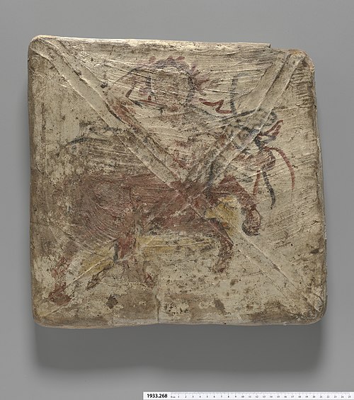 Tile with Centaur, Yale University Art Gallery, inv. 1933.268, 245, 
