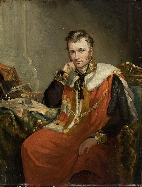 Lord Charles Stuart, 1825, 
