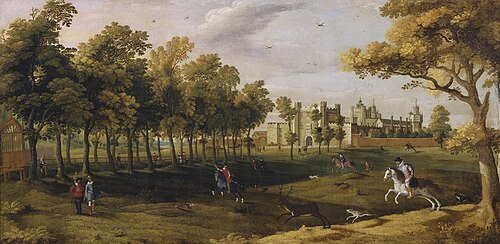 Nonsuch Palace, 1624, 