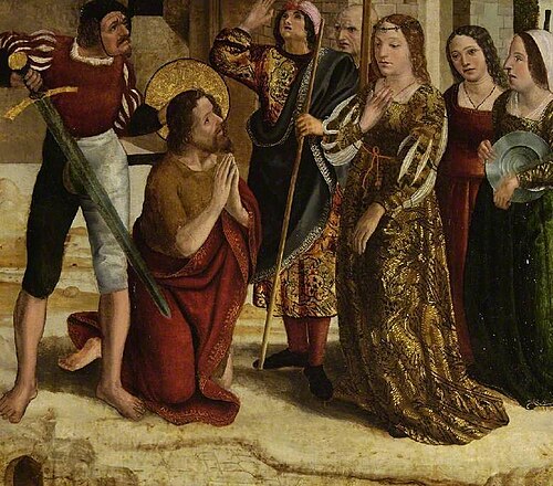 The Decollation of St. John the Baptist, 1520, 