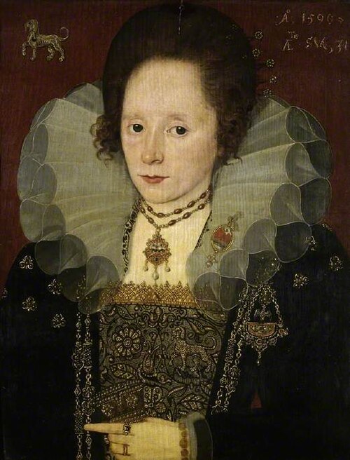 Unknown lady (Talbot Family), 1598, 