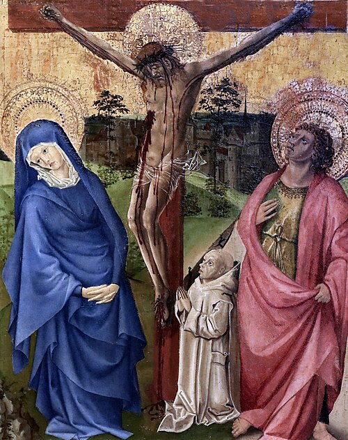 Calvaire au moine chartreux, 1430, 