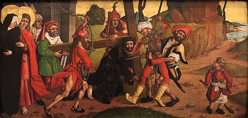 Le portement de croix, 1490, 