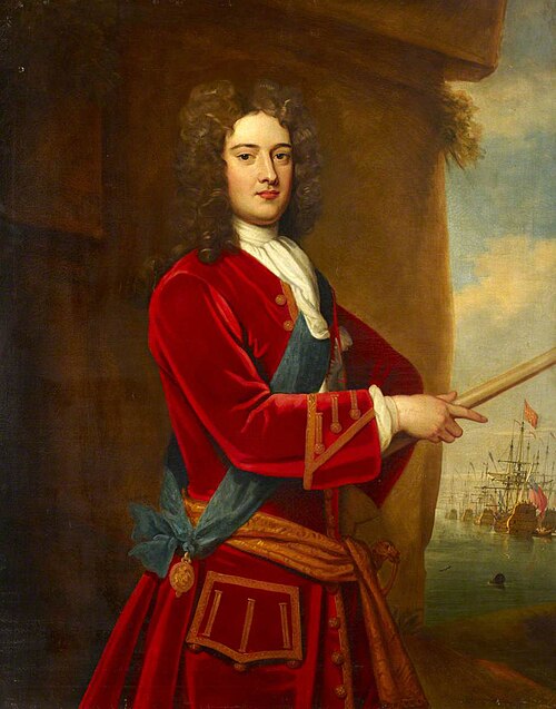 Admiral James Berkeley, 1680-1736, 3rd Earl of Berkeley, 1720, 