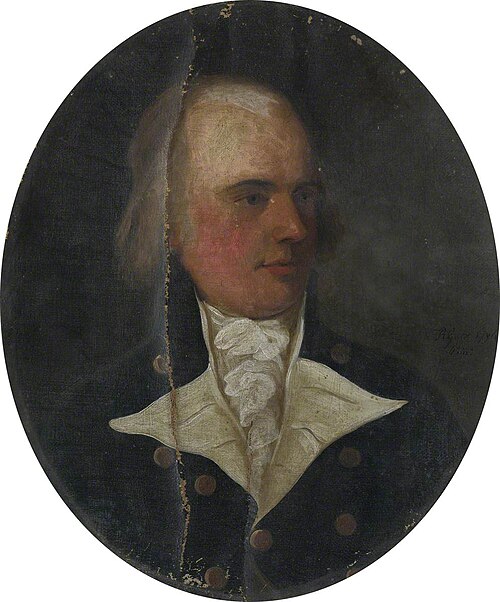 Portrait of Rear-Admiral George Fowke, 1767-1832, 1794, 