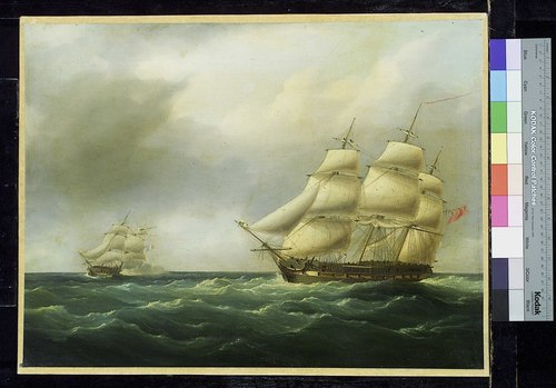 Action Between HMS Hydra and the Furet, 27 February 1806, 1806, 