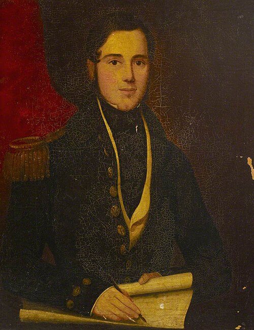 Portrait of a lieutenant, ca.1832, 1832, 