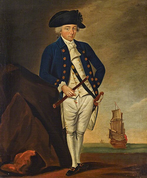 Portrait of a warrant officer, ca.1790, 1800, 