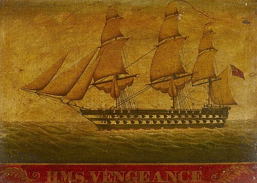 HMS Vengeance, 1850, 