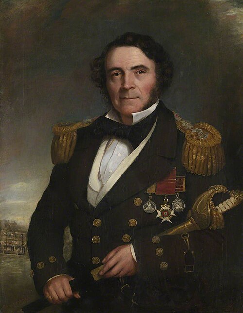 Captain Sir William Hutcheon Hall (1797?-1878), 1856, 