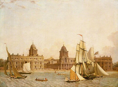 Greenwich Hospital, 1835, 