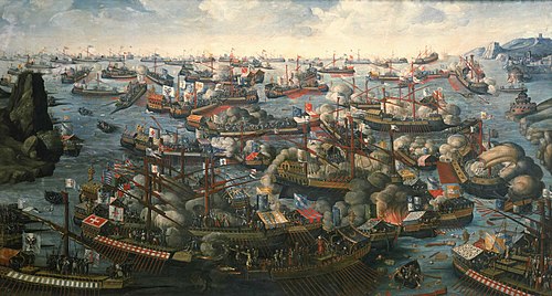 The Battle of Lepanto, 7 October 1571, 1550, 
