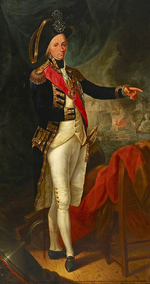 Rear-Admiral Horatio Nelson, 1758-1805, Baron Nelson of the Nile, 1799, 