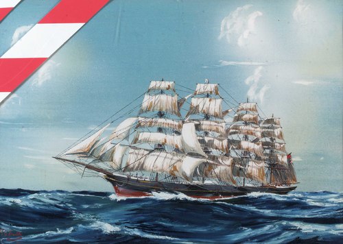 The ship 'Drumburton' of Liverpool, 1900, 