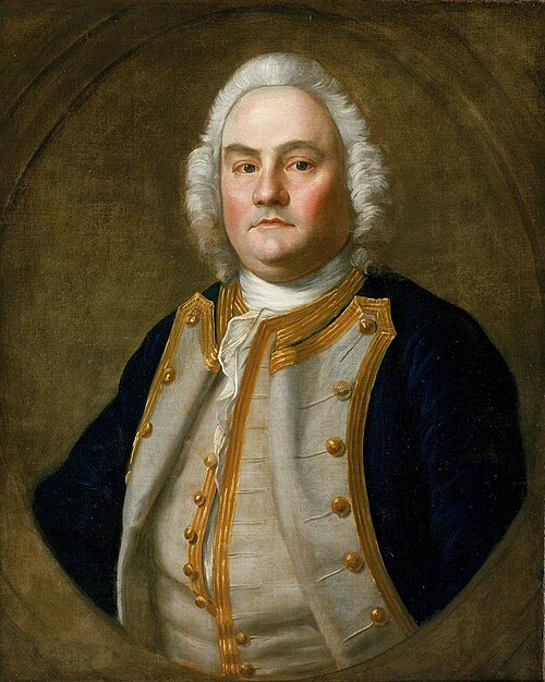 Captain Justinian Nutt, 1700-58, 1750, 